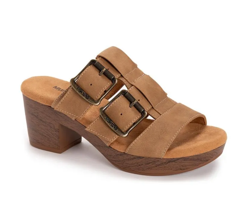 Women's MUK LUKS Myra Heeled Sandals