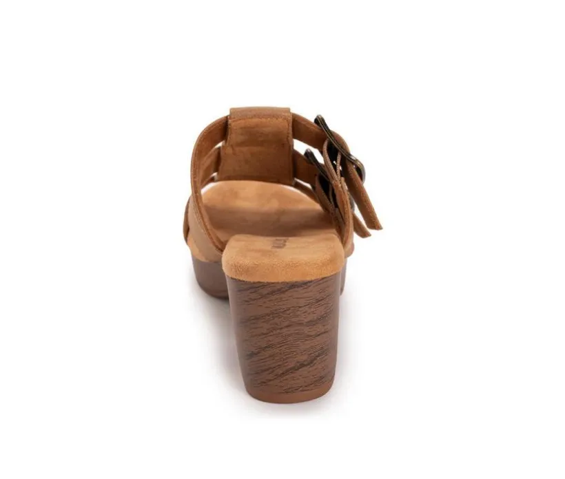 Women's MUK LUKS Myra Heeled Sandals