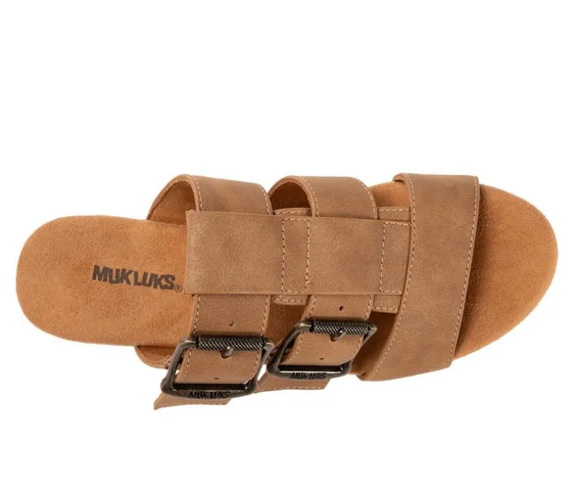 Women's MUK LUKS Myra Heeled Sandals