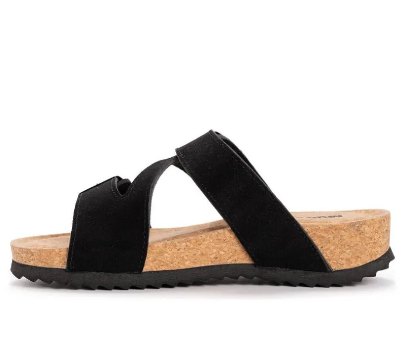 Women's MUK LUKS Poppy Footbed Sandals