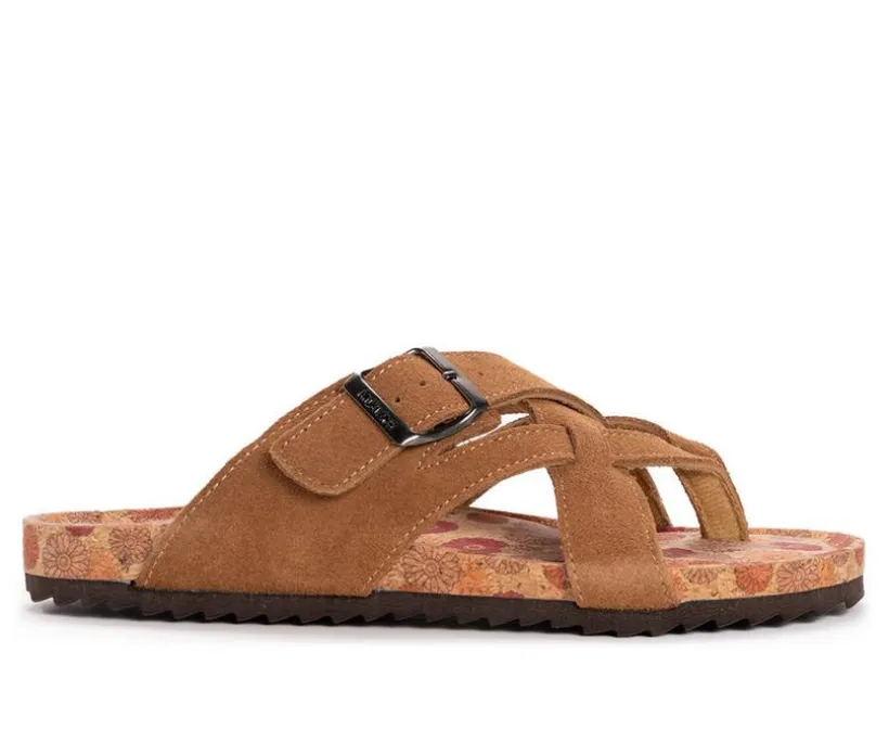 Women's MUK LUKS Tanner Terra Turf Footbed Sandals