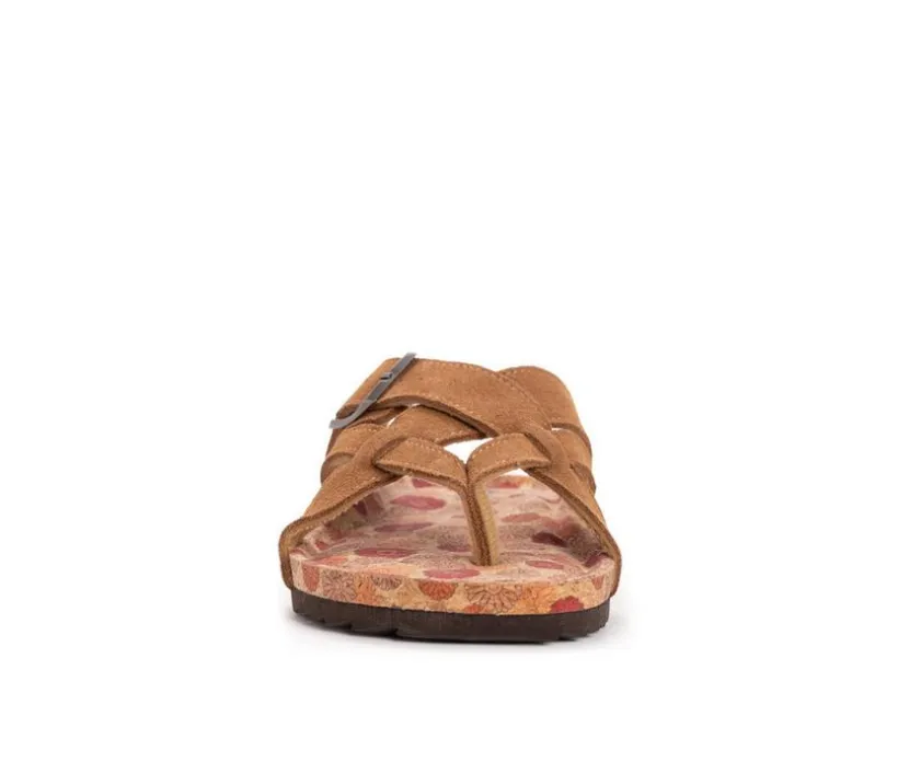 Women's MUK LUKS Tanner Terra Turf Footbed Sandals