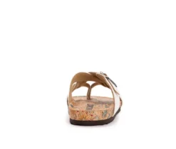 Women's MUK LUKS Tanner Terra Turf Footbed Sandals