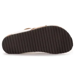 Women's MUK LUKS Tanner Terra Turf Footbed Sandals