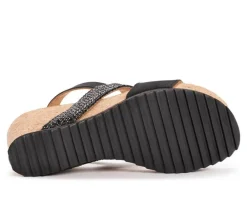 Women's MUK LUKS Wendy Wedge Sandals