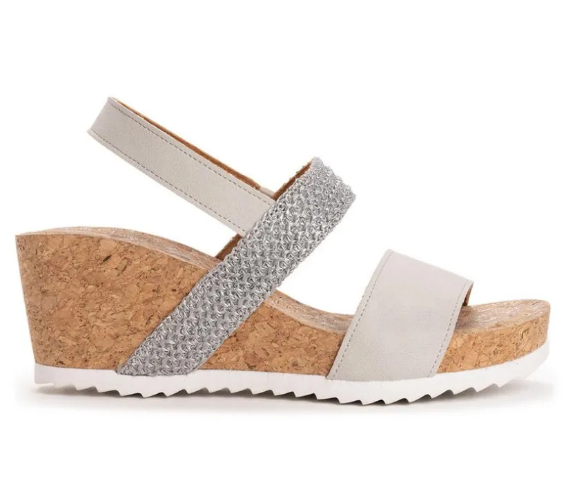 Women's MUK LUKS Wendy Wedge Sandals