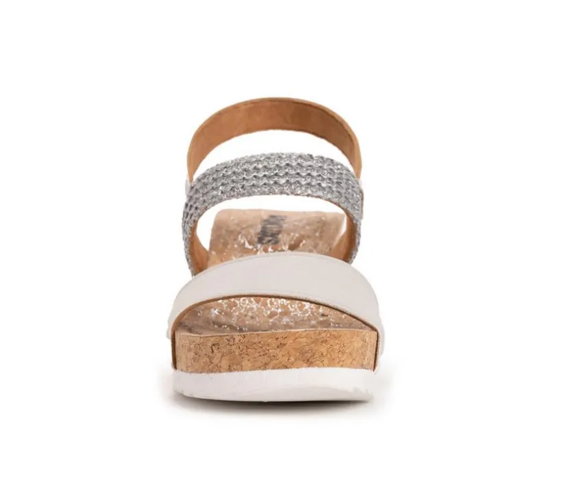 Women's MUK LUKS Wendy Wedge Sandals