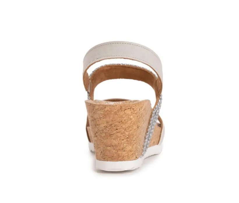 Women's MUK LUKS Wendy Wedge Sandals