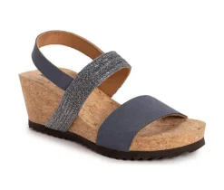 Women's MUK LUKS Wendy Wedge Sandals
