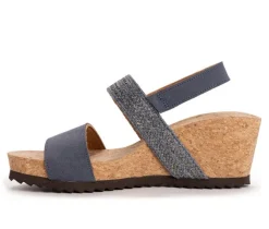 Women's MUK LUKS Wendy Wedge Sandals