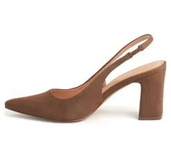 Women's New York and Company Theresa Slingback Pumps