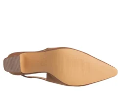 Women's New York and Company Theresa Slingback Pumps