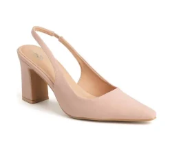 Women's New York and Company Theresa Slingback Pumps