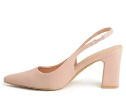 Women's New York and Company Theresa Slingback Pumps