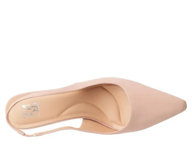 Women's New York and Company Theresa Slingback Pumps
