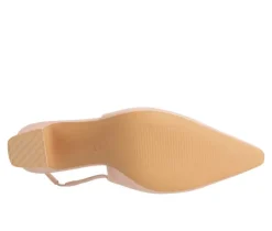 Women's New York and Company Theresa Slingback Pumps