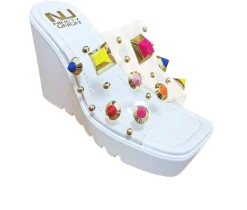 Women's Ninety Union Palm Beach Platform Wedge Sandals