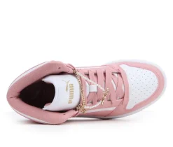 Women's Puma Rebound High-Top Sneakers