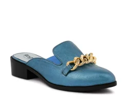 Women's Rag & Co Aksa Low Block Heel Mules