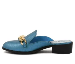 Women's Rag & Co Aksa Low Block Heel Mules