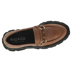 Women's Rag & Co Chevoit Lugged Loafers