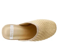 Women's Rag & Co Jeydena Heeled Clogs
