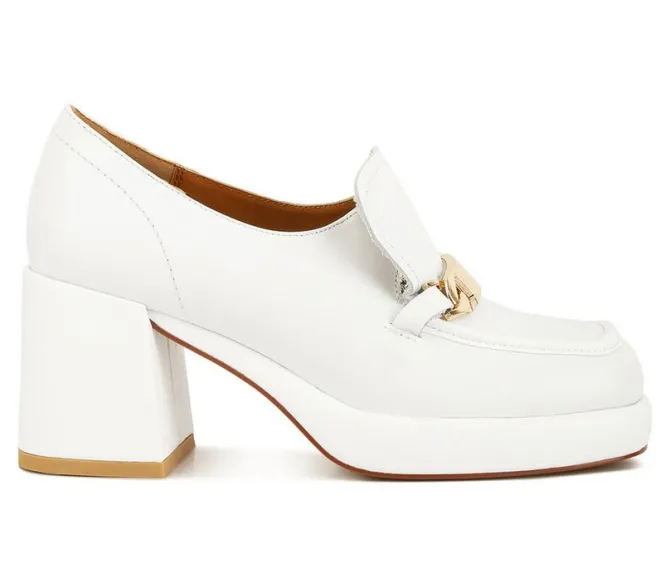 Women's Rag & Co Morgan Block Heel Loafers