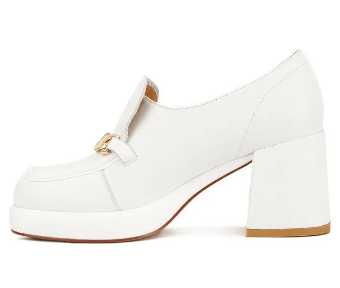 Women's Rag & Co Morgan Block Heel Loafers