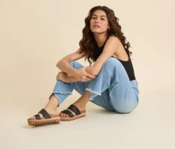 Women's Reef Banded Horizon Hi Platform Sandals