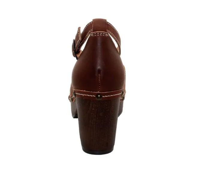 Women's SBICCA Donerail Block Heel Clogs
