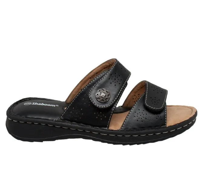 Women's Shaboom Double Band Comfort Slide Sandals