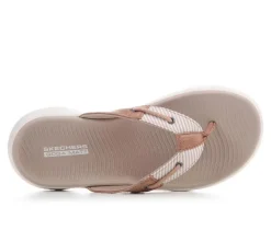 Women's Skechers Go Go Walk Flex Sandal 141525 Flip-Flops