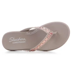 Women's Skechers Meditation Luxe 163660 Flip-Flops