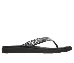 Women's Skechers Meditation Luxe 163660 Flip-Flops