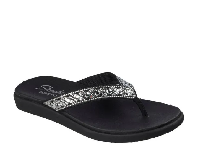 Women's Skechers Meditation Luxe 163660 Flip-Flops