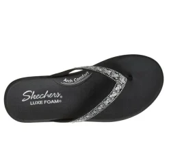 Women's Skechers Meditation Luxe 163660 Flip-Flops