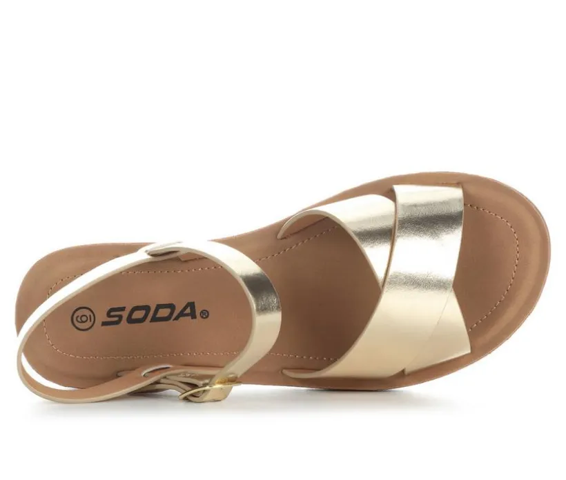 Women's Soda Chester-S Wedge Sandals