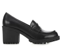 Women's Soda Kinder Heeled Loafers