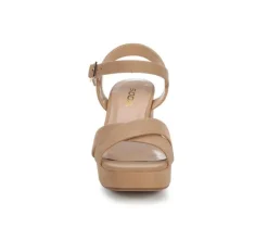 Women's Soda Manner Heeled Sandals