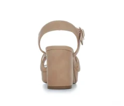 Women's Soda Manner Heeled Sandals