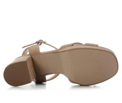 Women's Soda Manner Heeled Sandals