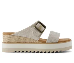 Women's TOMS Diana Mule Buckle Sandal Wedges