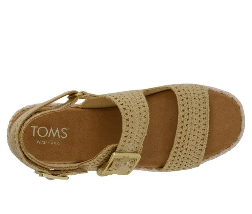 Women's TOMS Giana Flatform Sandal Platform Sandals