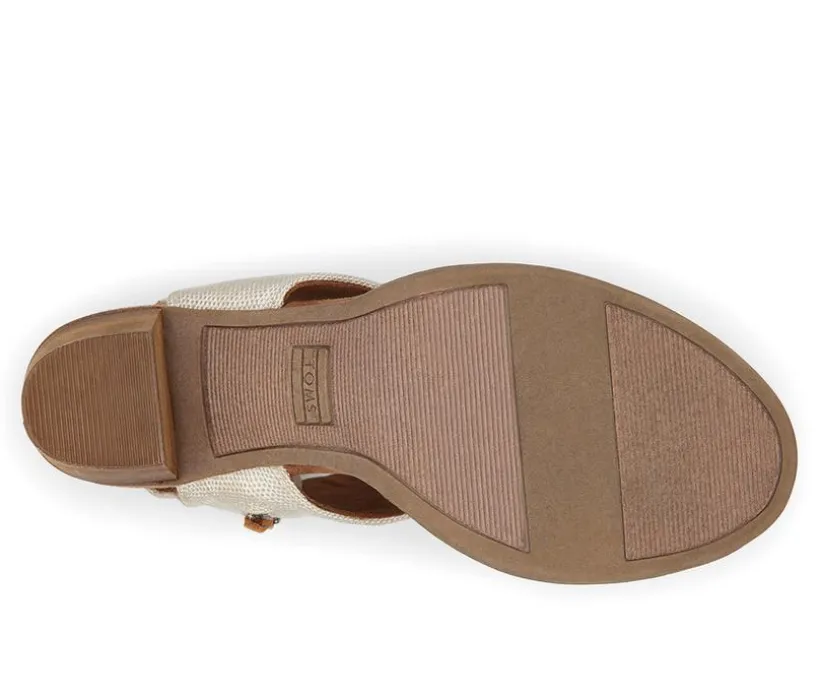 Women's TOMS Majorca Cutout Heel Dress Sandals