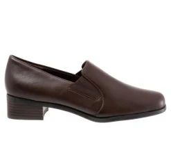 Women's Trotters Ash Heeled Loafers