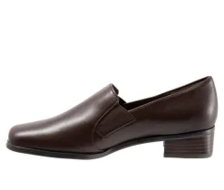 Women's Trotters Ash Heeled Loafers