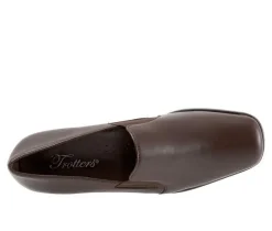 Women's Trotters Ash Heeled Loafers