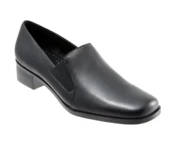 Women's Trotters Ash Heeled Loafers