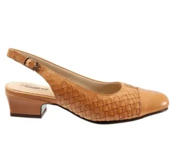 Women's Trotters Dea Woven Slingback Pumps