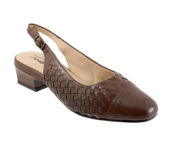 Women's Trotters Dea Woven Slingback Pumps